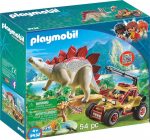 Playmobil Dinos 9432 Felfedező autó Stegosaurussal