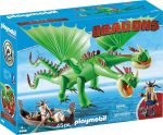 Playmobil Dragons 9458 Kőfej és Fafej Töffel és Böffel