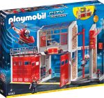 Playmobil City Action 9462 Tűzoltóság helikopterrel